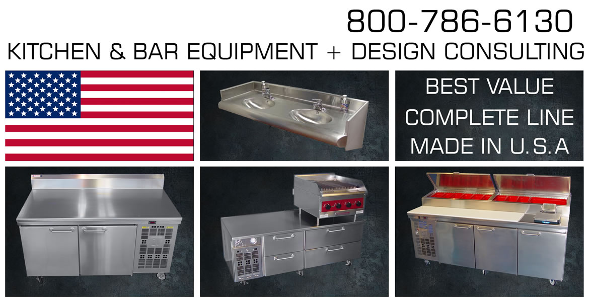 ASI Equip is the solution to all of your commercial bar and kitchen equipment needs!