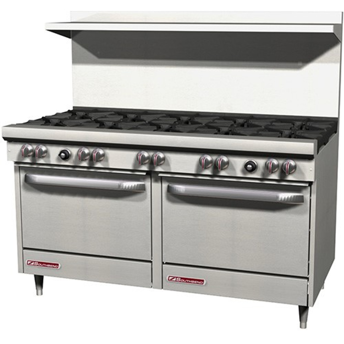 Ten Burner Range - Convection Oven- Natural Gas